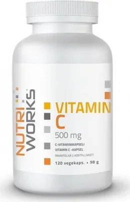 Zdjęcie produktu dla Witamina C 500mg 120 kapsułek