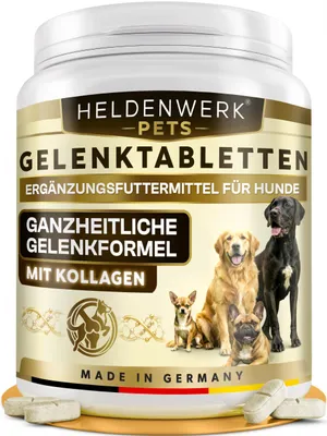 Gelenktabletten für Hunde Premium mit Grünlippmuschel