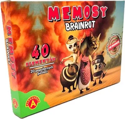 Obrázok produktu pre Memory-memos Brainrot-Crocodillo,Tralal...32147