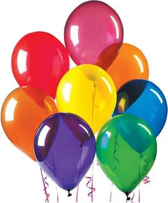 Produktbild von Kristallballons 10 Zoll Mix, 25 Stk.