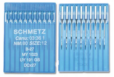 Produktbild von Schmetz Overlock-Nadeln B-27 Größe 80, 10 Stück
