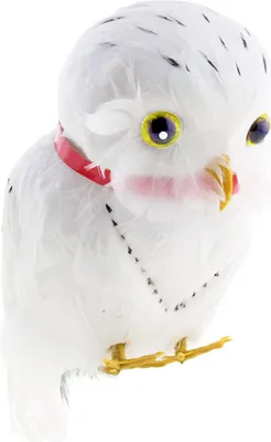 Produktbild von Schnee Eule Hedwig Deko-Vogel | 26 cm