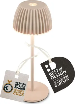 Produktbild von LED Tischlampe Akku LED Tischleuchte Dimmbar Kabellos Touch Aussen/Innen