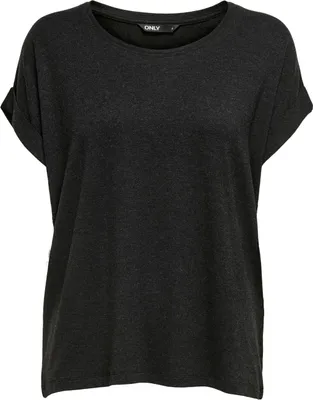 Produktbild von ONLY 15106662, T-Shirt, Erwachsener, Weiblich, Grau, Grey / Dark Grey Melange, S