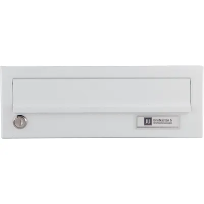 Produktbild von JU Ersatztüre für Hausbrieffachanlage 300 x 110 mm, weiß RAL 9016