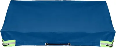 Immagine prodotto di Copertura per rimorchio - Protezione durante il trasporto - Tessuto Oxford impermeabile - 207 x 114 x 10 cm - Blu