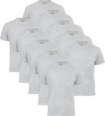 Produktbild von Cotton Prime® 10er Pack T-Shirt Basic O-Neck S Grau