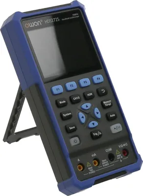 Zdjęcie produktu dla Oscyloskop OWON LCD z multimetrem i generatorem funkcyjnym, HDS272S, 2-kanałowy, 70 MHz