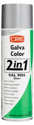 Produktbild von CRC Zink-Korrosionsschutzspray mit Farbe, Galvacolor 2 in 1 , 500 ml, Farbe: SILVER