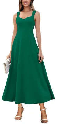 Produktbild von Sommerkleid für Damen mit V-Ausschnitt und ärmellosem Design