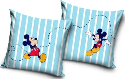 Immagine prodotto di Cuscino decorativo Topolino a strisce 40 x 40 cm