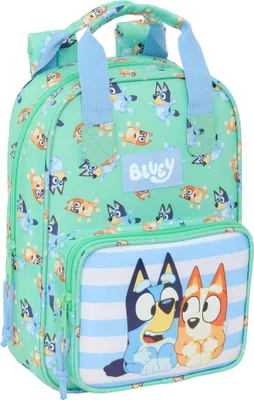 Produktbild von Safta Bluey Sisters 17l 32x43x14 Cm Rucksack Grün Grün One Size