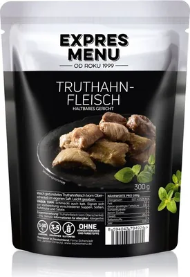 Produktbild von Express Menü Putenfleisch 3 Portionen 300g