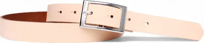 Produktbild von Ledergürtel Damen Echtleder 2,5 cm, silberne Schnalle, schmal, FRONHOFER