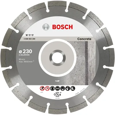 Produktbild von Diamanttrennscheibe Standard for Concrete, 230 x 22,23 x 2,3 x 10 mm, 10er-Pack