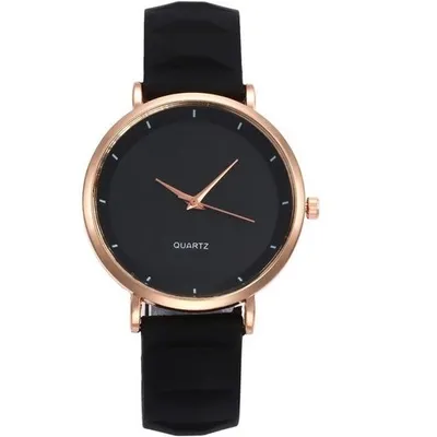 Image de Montre HO-12235 Noire pour Femmes - Élégance et Confort KP12235