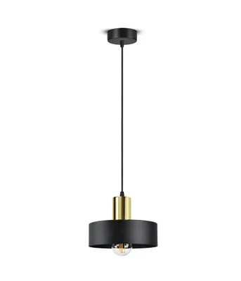 Obrázek produktu pro LUXOLAR - Led závěsné světlo - černé zlaté stropní světlo E27 60W - závěsné svítidlo do obývacího pokoje, kuchyně