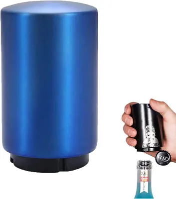 Productafbeelding van Bierflesopener - Cadeau voor mannen en vrouwen - Bierliefhebbers - Magnetische automatische flesopener - Bier - Frisdrank - Roestvrij staal