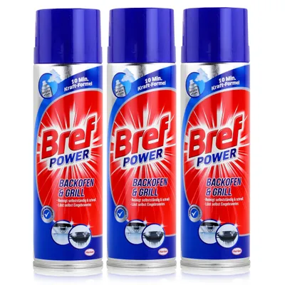 Produktbild von Sidol Bref Power Backofen & Grill Reiniger 500ml (3er Pack)
