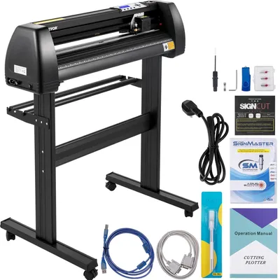 Immagine prodotto di Tagliacarte in vinile da 870 mm, plotter da taglio a LED con posizionamento manuale e forza regolabile