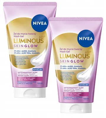 Zdjęcie produktu dla NIVEA Luminous360 Żel do Mycia Twarzy 150ml
