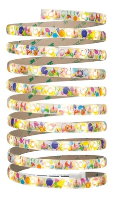 Immagine prodotto di Set di strisce decorative Paulmann Function DECO, lunghezza 3 metri, luce calda, 7,2W, 230/12V DC, 8,4VA, materiali: metallo e plastica