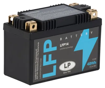 Image de Batterie lithium Accossato, technologie LiFePO4, pour moto Bimota DB7 (2007-2011) (CC 1)