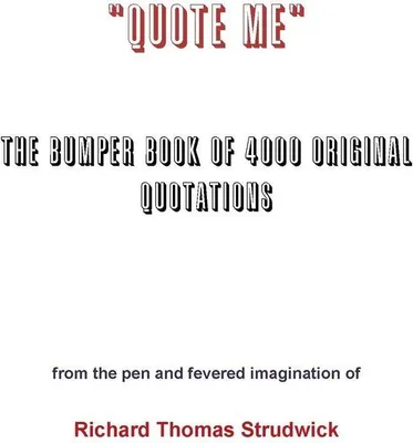 Produktbild von "Quote Me"