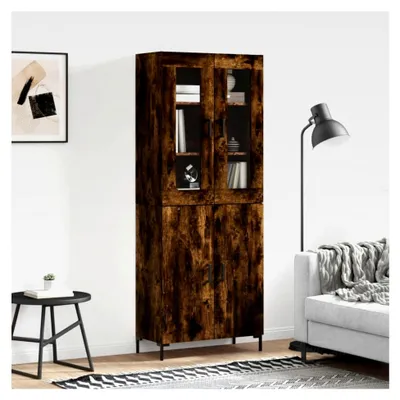Produktbild von Highboard aus Räuchereiche 69,5 x 34 x 180 cm