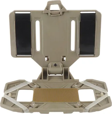 Image de Support de tablette Gilet Accessoires Support téléphonique pour poitrine pour écran de 4,7 pouces à 6,7 pouces Planche pliable Navigation Outdoor Kaki