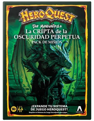 Produktbild von Hasbro Gaming Avalon Hill HeroQuest Joe Manganiello's Die Krypta der ewigen Finsternis, 14 Jahr(e), 45 min