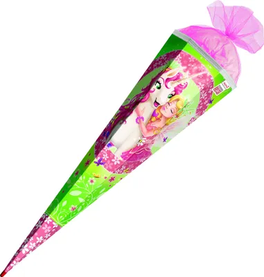 Produktbild von Schultüte / Zuckertüte / 85cm / eckig / "Einhornglück"
