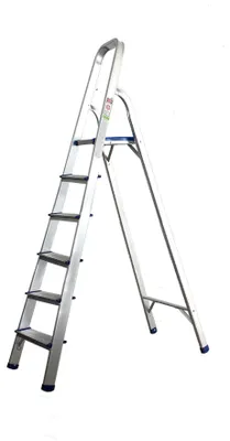 Produktbild von Haushaltsleiter Klappleiter Leiter Stehleiter 6 Stufen Trittleiter