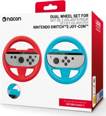 Produktbild von NACON NA028249, Steuerrad, Nintendo Switch 2, Rot, 164 mm, 159 mm, 76 mm