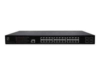 Obrázek produktu pro LevelOne GEP-2861 - Switch - řízený - 24 x 10/100/1000 (PoE+)
