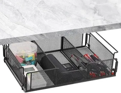 Zdjęcie produktu dla Tade - Organizator broadcaurów - Magazyn do biuletynu - samopoziom - 36,5 cm - czarny