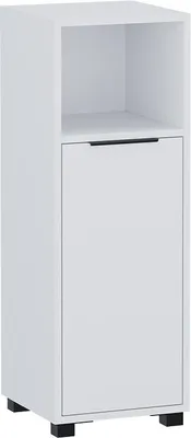 Produktbild von Midischrank Vicco Alina Weiß 30 x 86 cm mit 3 Fächern, Model 59025