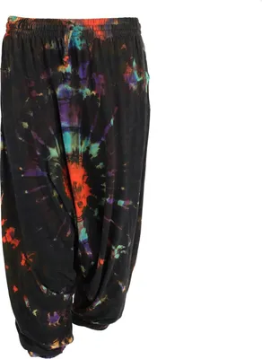 Produktbild von Haremshose - Pluderhose - Aladinhose - Pumphose - Goa - Batik - Modell 03 L/XL