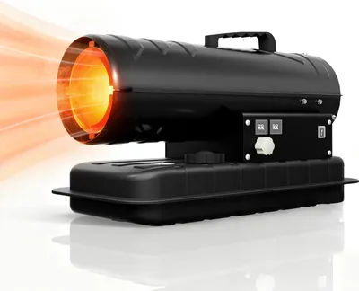 Obrázek produktu pro JOIEYOU topná pistole diesel 20KW naftový ohřívač ventilátor s termostatem naftový ohřívač ventilátor ohřívač 14L nádrž objem vzduchu 550 m³/h naftový ohřívač stavební ohřívač dieselová pistole včetně ventilátoru pro dílny, staveniště