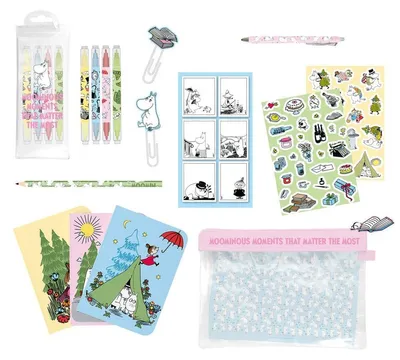 Produktbild von Erik Editores Moomin Schreinset One Size