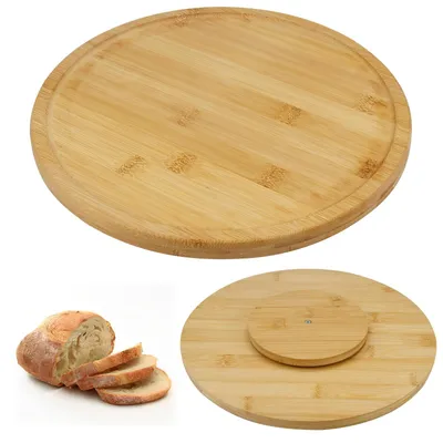 Image de Plateau tournant en bois 30 cm