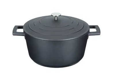 Obrázek produktu pro Hrnec MasterClass 24 cm 4 l indukční nepřilnavý černý