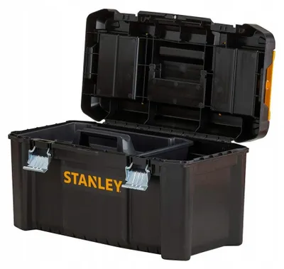 Werkzeugkiste STANLEY BLACK+DECKER Essential Metallverschlüsse 19"