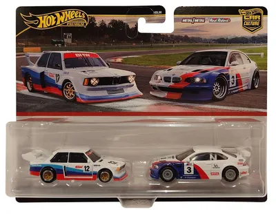 Image de Hot Wheels Car Culture 2er Set - BMW 320 Group 5 & 2001 M3 GTR - NOUVEAU ! - Mattel HBL96 ; JBK99