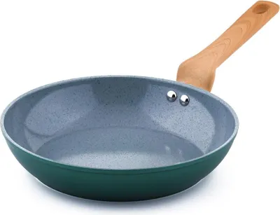 Produktbild von PURE Bratpfanne, Durchmesser: 24 cm, Keramik, antihaftbeschichtet, grün