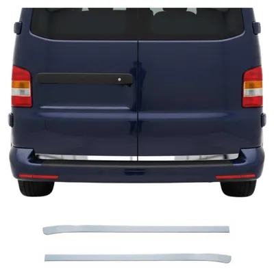 Image de Garniture de Hayon Coffre pour VW T5 Caravelle 2003-2015 acier inox 2 Pcs