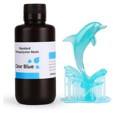 Obrázek produktu pro ELEGOO Standard Resin 1KG, Clear Blue