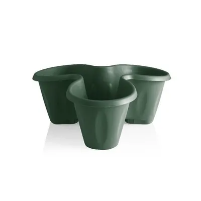 Produktbild von BAMA Modularer Blumentopf TRIFOGLIO, grün