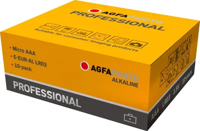 Produktbild von AgfaPhoto Batterie Alkaline Professional -AAA Micro    10St.
