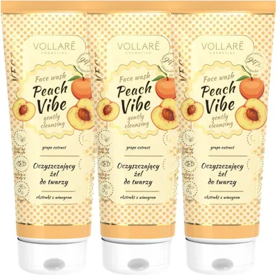 Immagine prodotto di Vollare VEGEbar Peach Vibe Gel detergente viso, 150ml